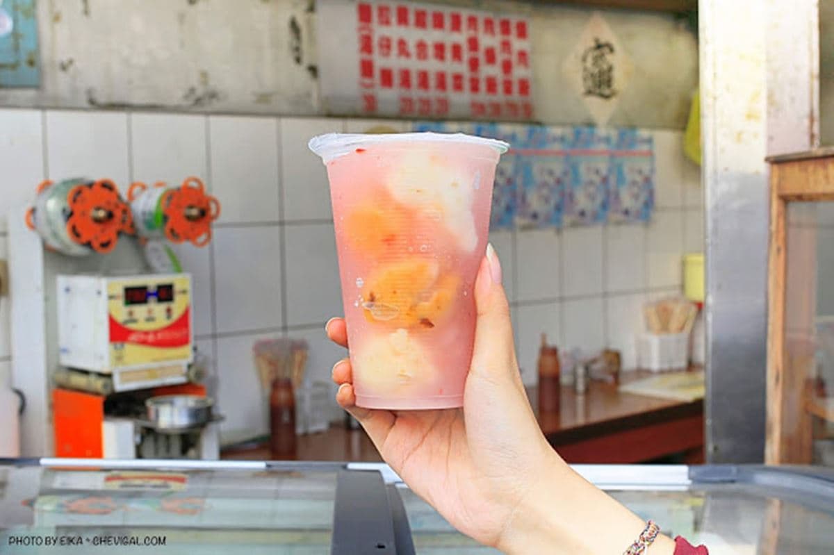 好奇寶寶必嘗！彰化60年老店獨門「豬肉冰」，還能搭櫻花粉梅子冰沙超有哏