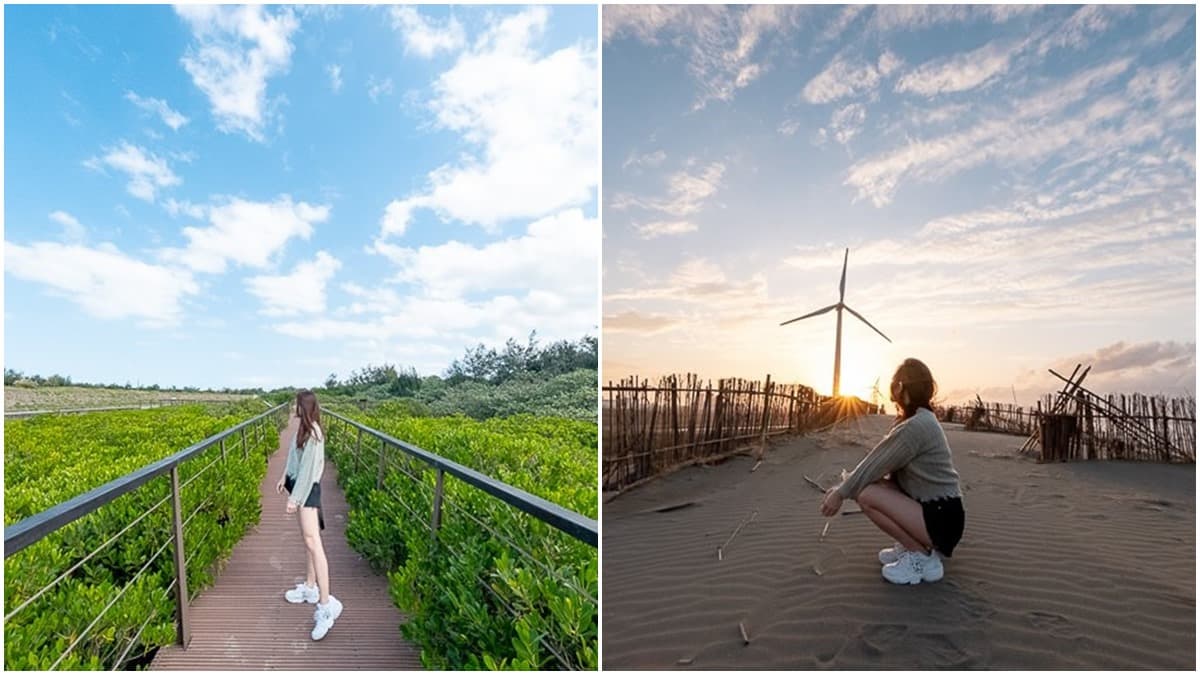 拍不膩！桃園海線3處絕美大景打卡點：台版撒哈拉沙漠、百年日治燈塔