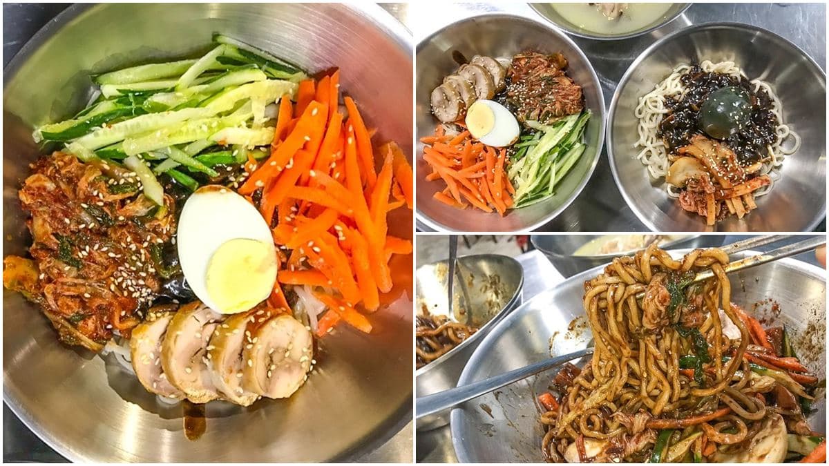 「暗黑系」美食！鹽埕區道地韓式炸醬麵，必點獨門皮蛋口味超濃郁