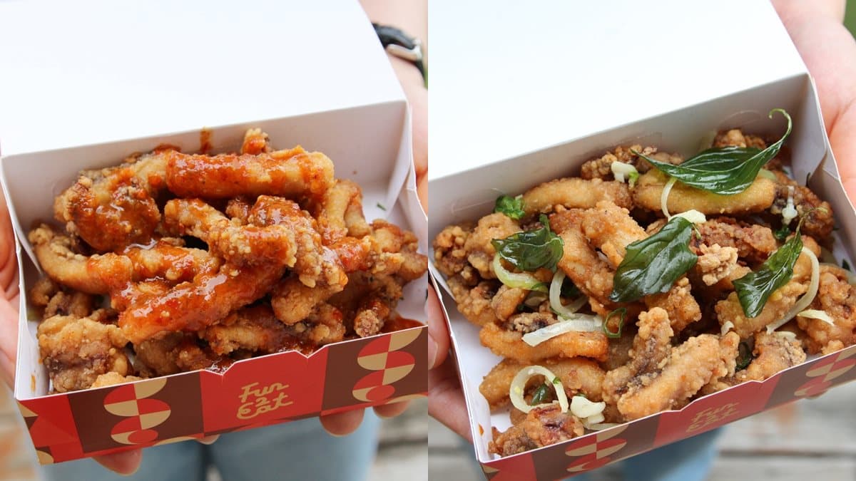 炸物控出動！繼光香香雞最新「酥炸魷魚」，塔香、酸辣醬任你選