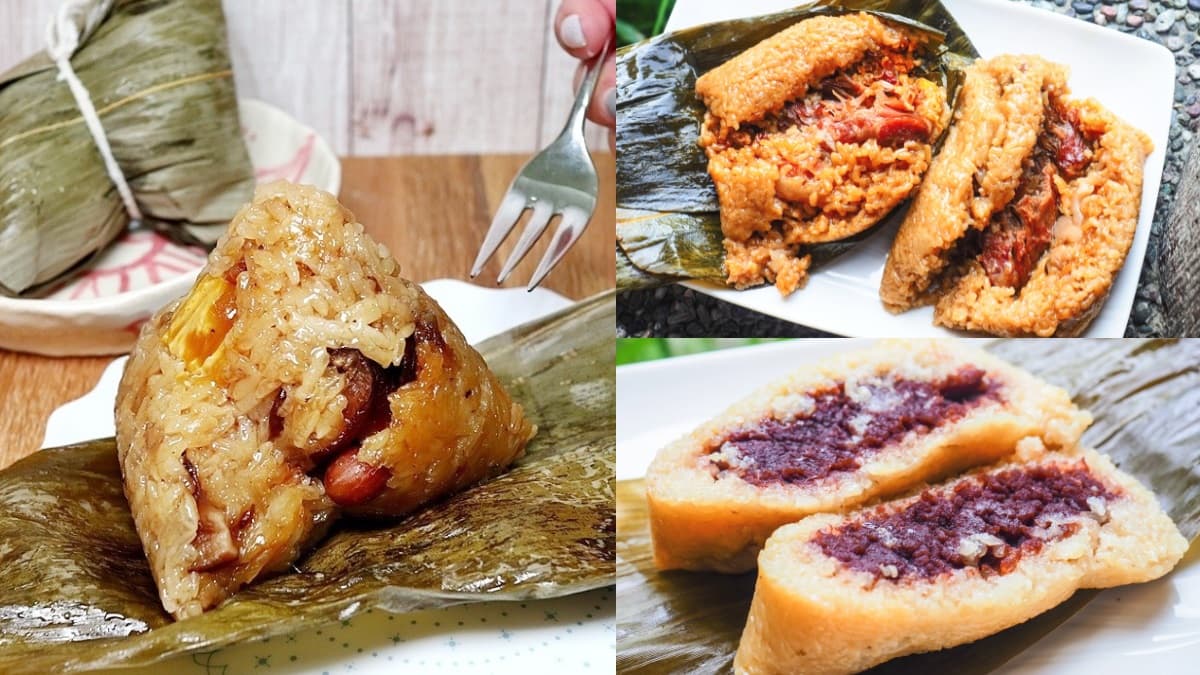 今年端午必吃6大特色粽！超浮誇「干貝粽」「野薑花粽」到甜甜「豆沙粽」都嘗一波