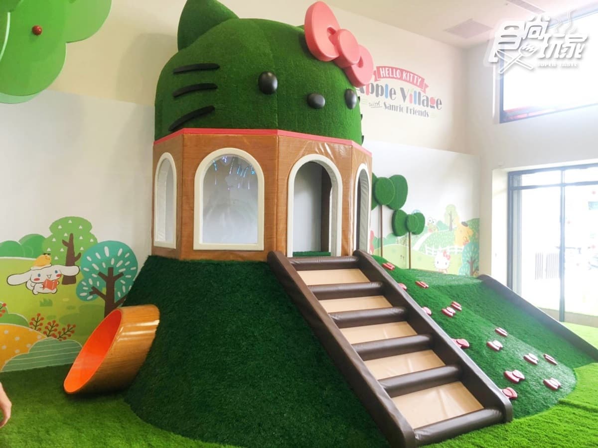 【新開店】200坪Kitty樂園開啦!Hello Kitty蘋果村親子餐廳,6大玩樂區+餐點全公開 【新開店】200坪Kitty樂園開啦!Hello Kitty蘋果村親子餐廳,6大玩樂區+餐點全公開