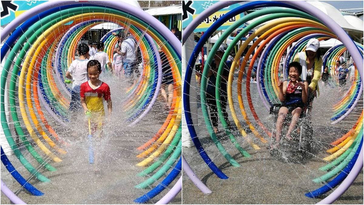 玩水新點衝「水隧道」！兒童新樂園「小小水樂園」開幕，每週有一天台北小孩免費玩