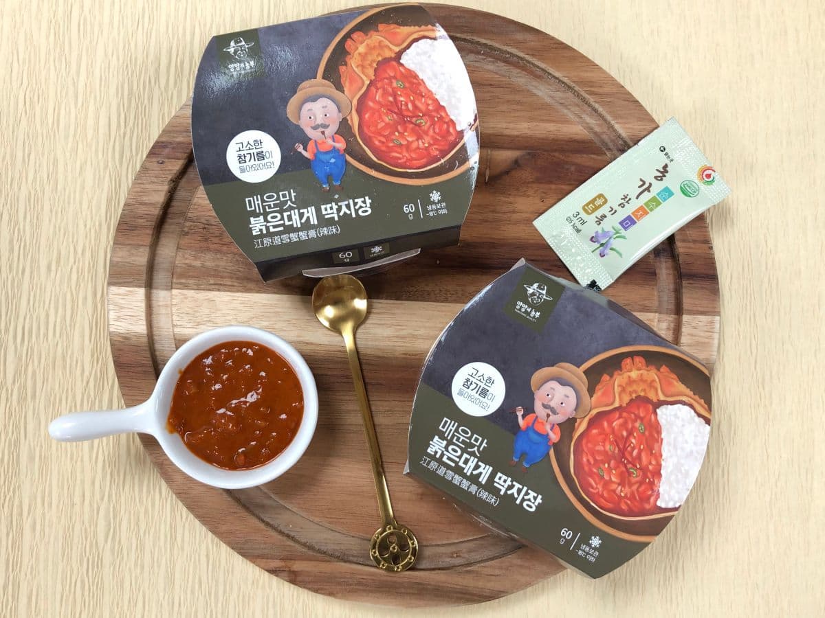 「江原道雪蟹蟹膏」出辣味版！全家加推限量「白飯小偷」蟹膏飯糰、細卷組