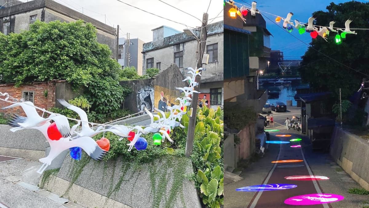 8月出發金山夜遊啦！「全台最大戶外美術館」這4天免費看夜間光雕秀 