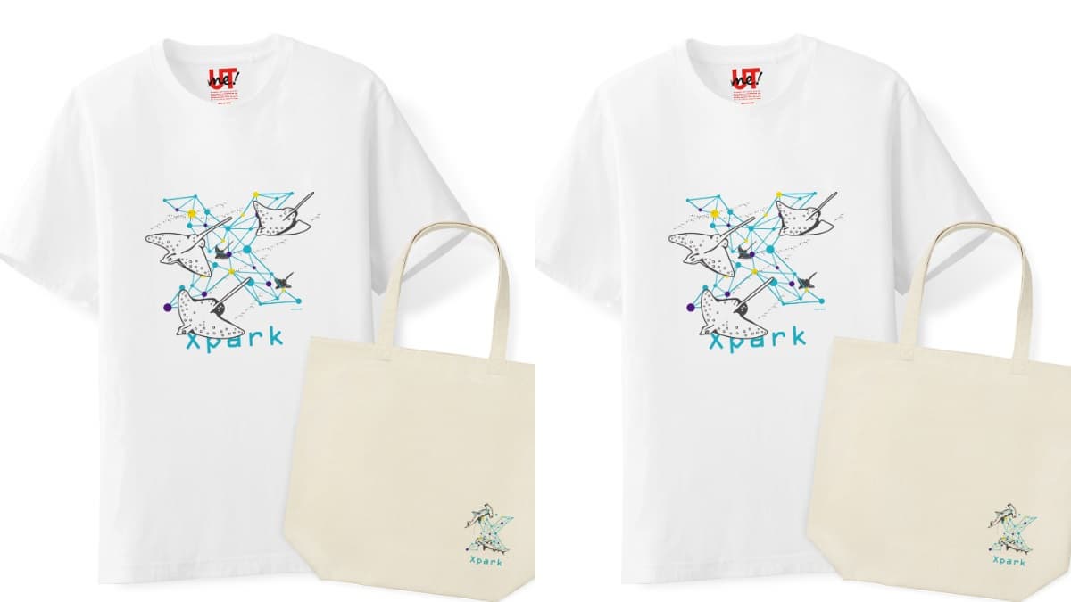 穿UNIQLO免費逛Xpark拍網美照！台灣獨創「T恤入場券」掃QRCode一秒爽玩水族館