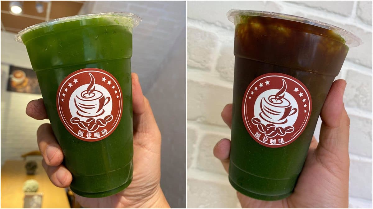 考驗你對香菜的愛！香菜拿鐵、香菜千層，台式抹茶連北斗「銀樓媽祖」都好奇