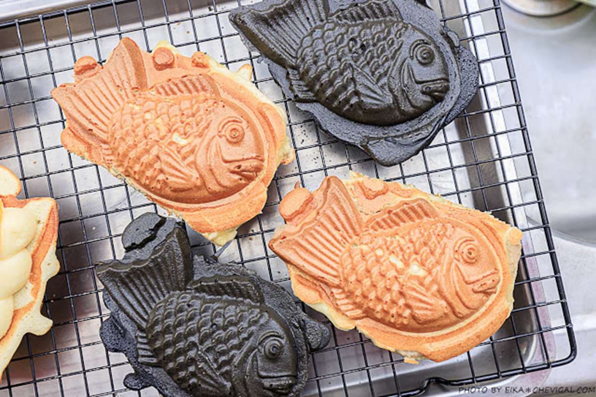 「台灣鯛黑心商品」買一送一！黑嚕嚕鯛魚燒包OREO、芋泥黑糖麻糬必吃