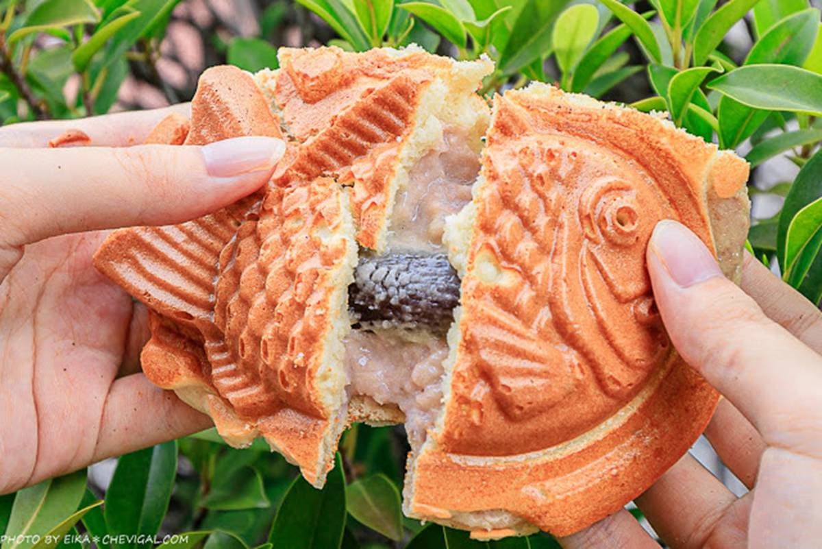 「台灣鯛黑心商品」買一送一！黑嚕嚕鯛魚燒包OREO、芋泥黑糖麻糬必吃