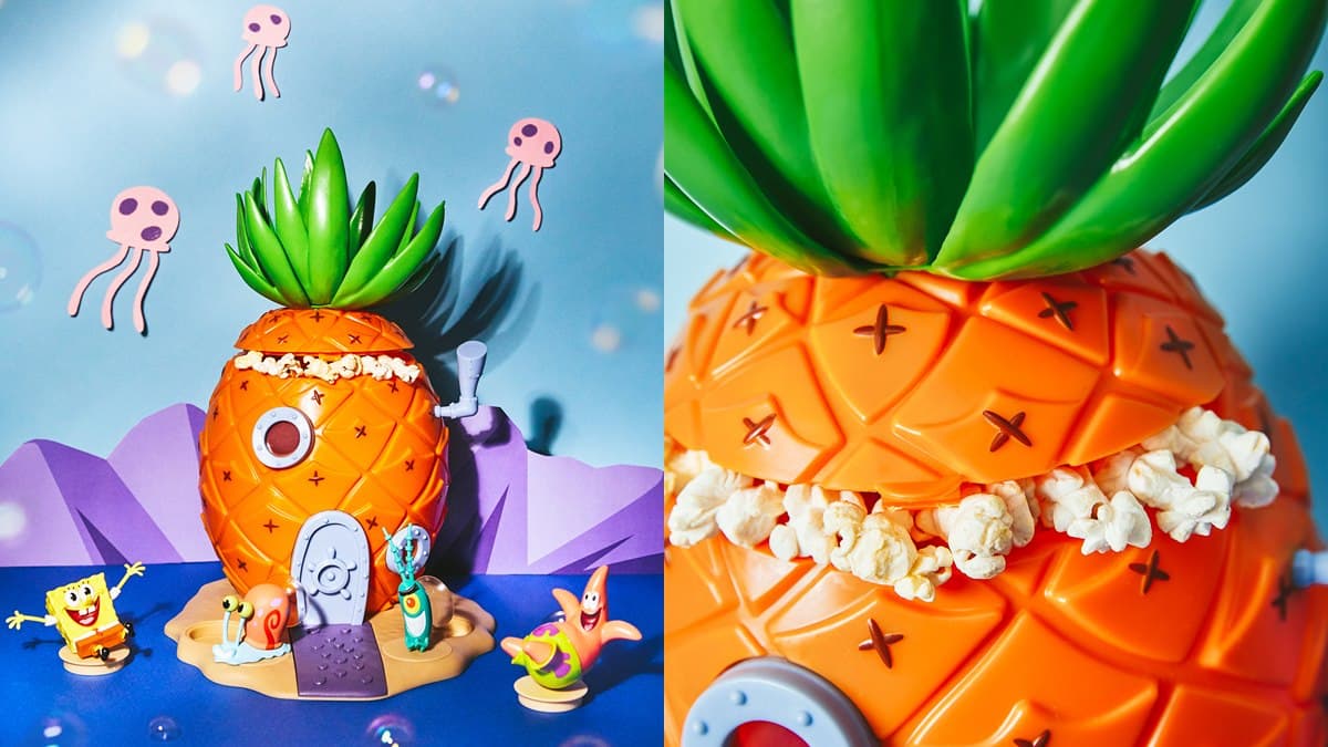 快抱緊處理！超萌「海綿寶寶＋肥肚派大星」hen欠收，再送豪華「大鳳梨爆米花桶」