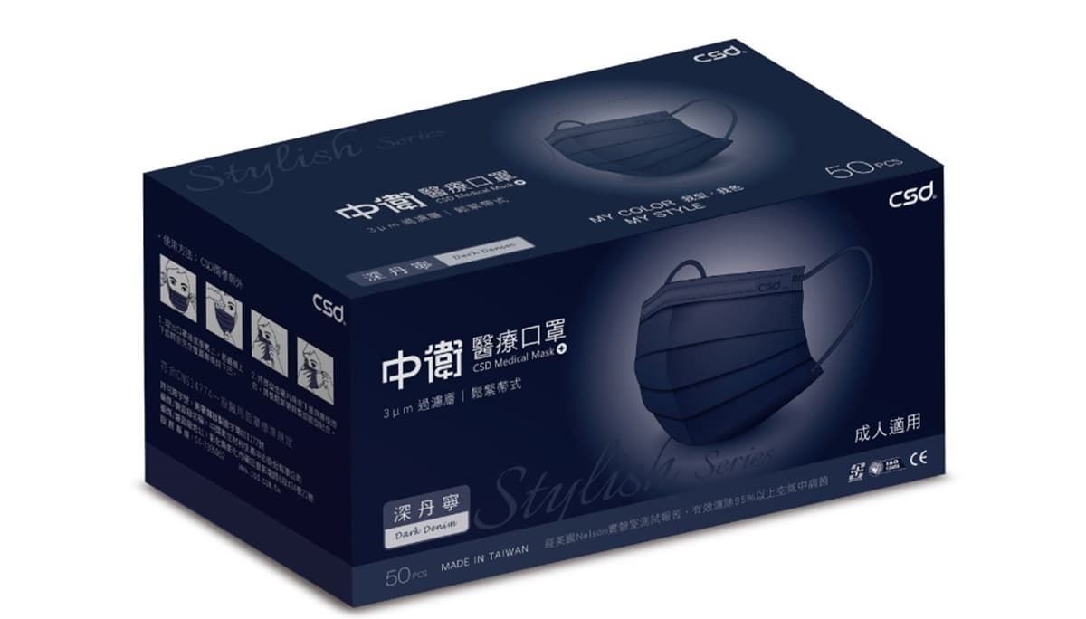超狂「七彩口罩」這裡買！深丹寧、軍綠、哈密橘每週5天都不同