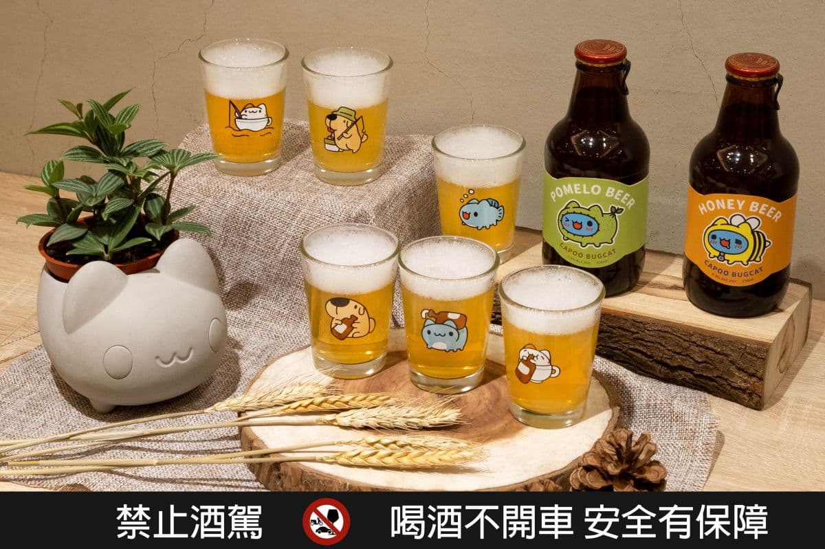 「貓貓蟲咖波x奶泡貓咖啡」咖啡廳在台中，獨家吃咖波霜淇淋