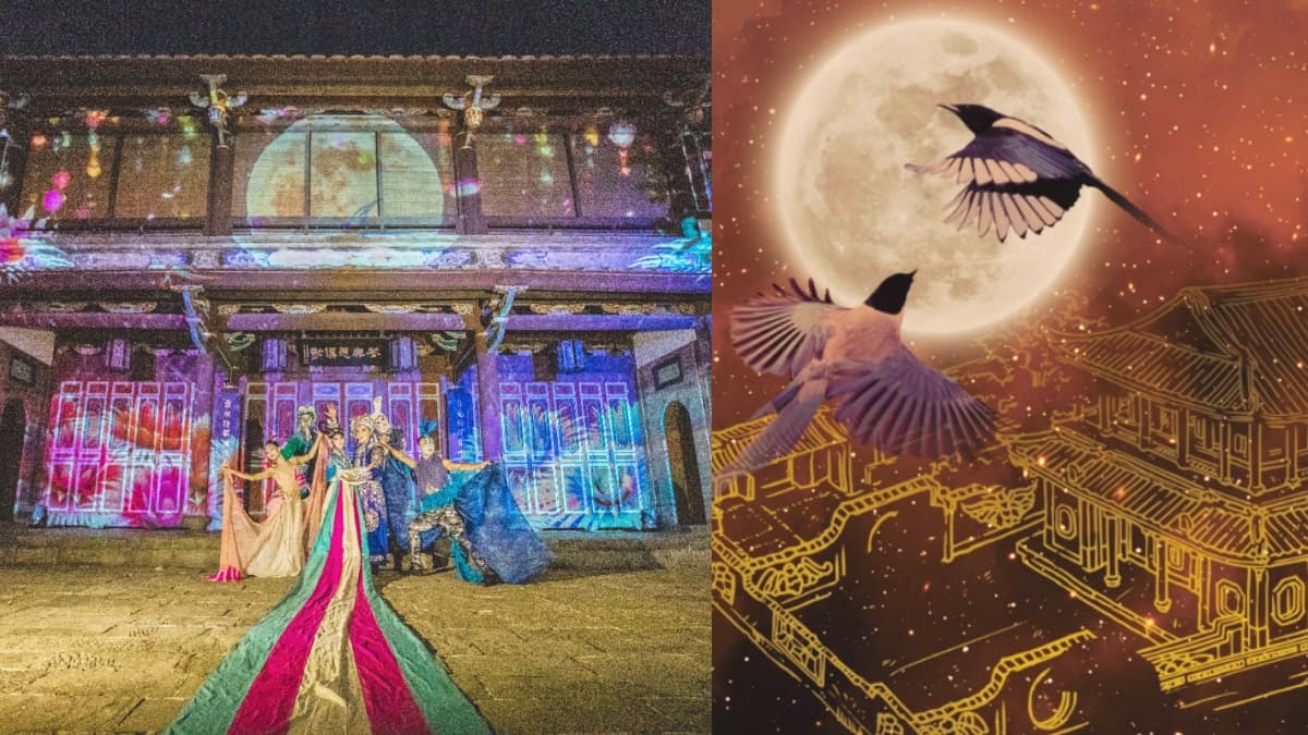 週末約會點+1！板橋林家花園「浪漫點燈2.0」登場，免費光雕秀美翻