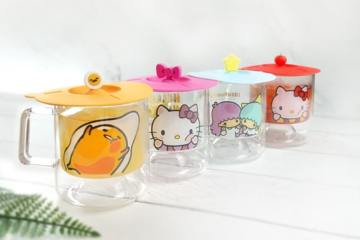 三麗鷗放大絕！新Hello Kitty口罩掛繩收納組、蛋黃哥雙層玻璃杯，都在小七獨家開賣