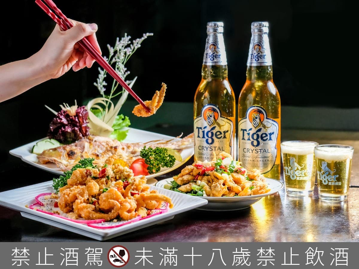 今秋最涼爽就靠這一口！跟著虎牌冰釀啤酒一起吃熱炒，對抗火熱秋老虎
