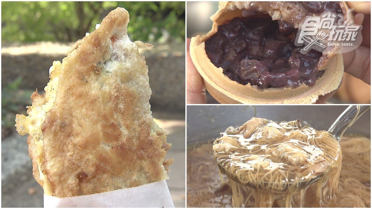 在地下午茶一把抓！雲林廟口餐車甜鹹通吃：鮮肉蔥餅、30年麵線羹、奶香紅豆餅