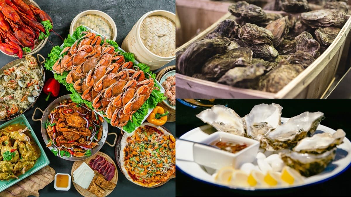 海鮮控站起來！2大超狂Buffet：990元螃蟹吃到飽、生蠔三吃+生啤暢飲
