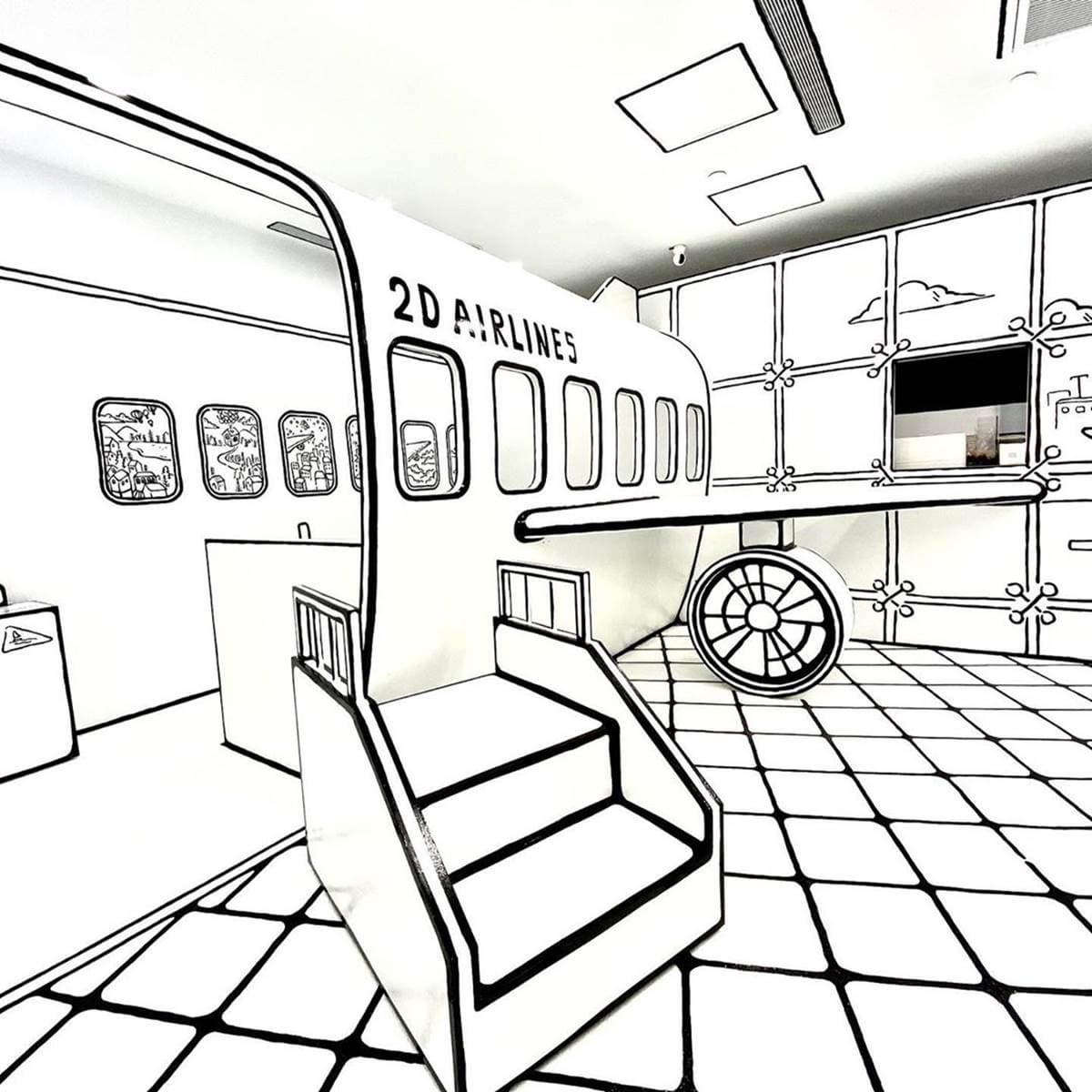 【新開店】來咖啡廳登機?2D café全新「飛機」主題進駐台北101,連行李輸送帶都有 【新開店】來咖啡廳登機?2D café全新「飛機」主題進駐台北101,連行李輸送帶都有