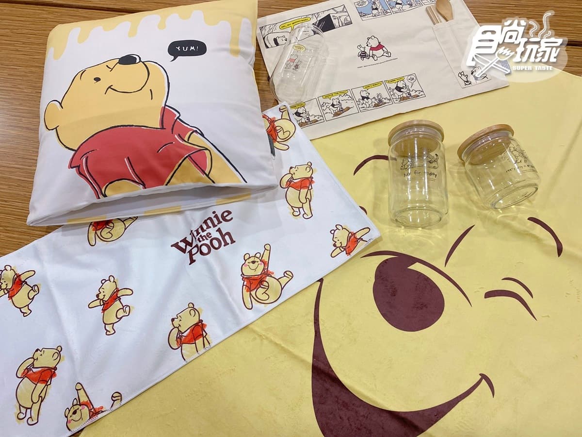 一秒置身維尼世界！生活倉庫9款獨家「小熊維尼手繪系列」新品，田園風床包組萌翻