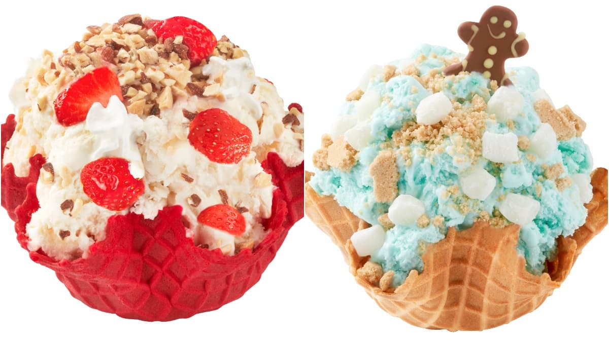 這3天「買一送一」！COLD STONE「榛果冰淇淋」金莎口感必try，還有耶誕紅甜筒快打卡