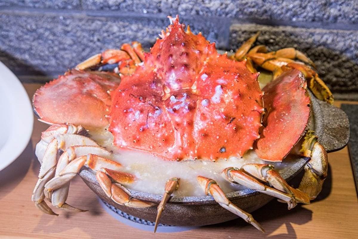 秋冬就是要吃蟹！台北日式海鮮餐廳「1蟹3吃」超霸氣，嗆蝦、鮮鮑魚也必點