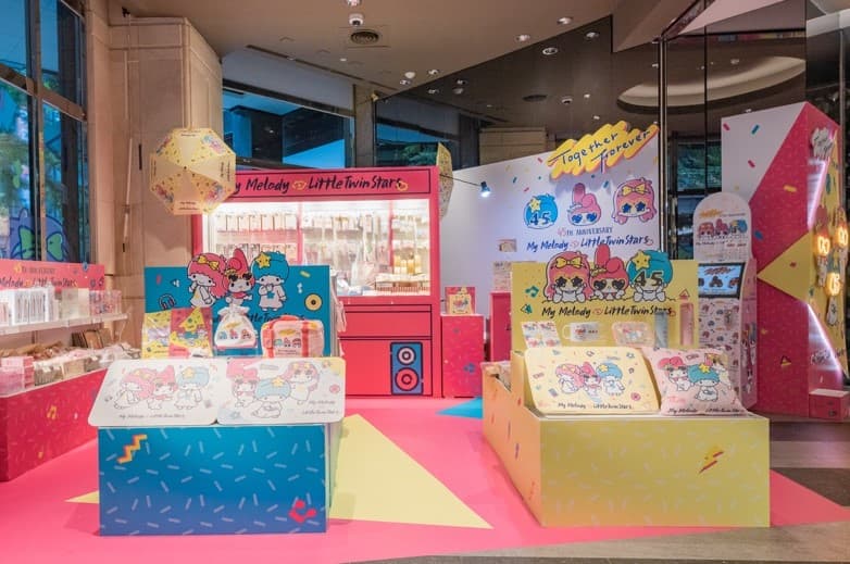 三麗鷗粉會嗨！「雙星仙子x美樂蒂45週年限定店」台北店開幕，先搶雙星仙子絨毛娃娃組