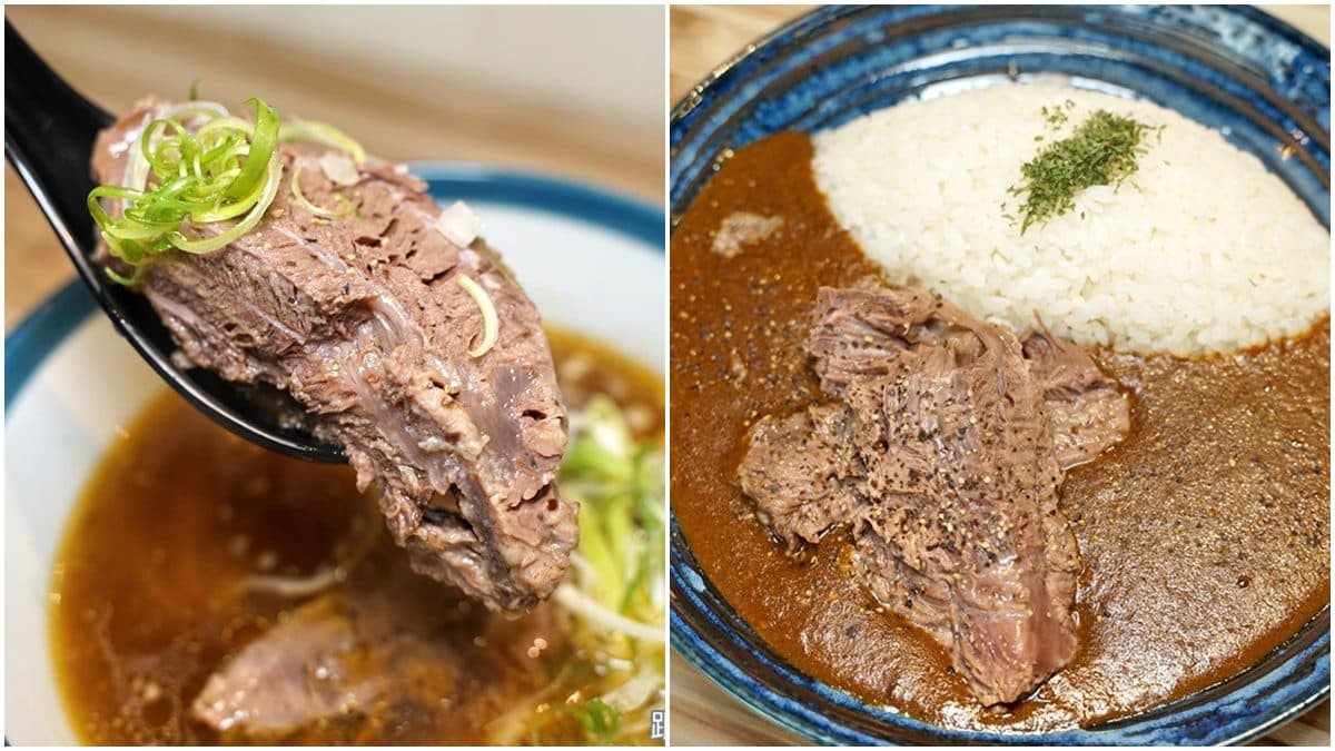 1週只賣2天！新竹隱藏版人氣牛肉麵肉塊超豪邁，濃郁日式咖哩飯也必吃