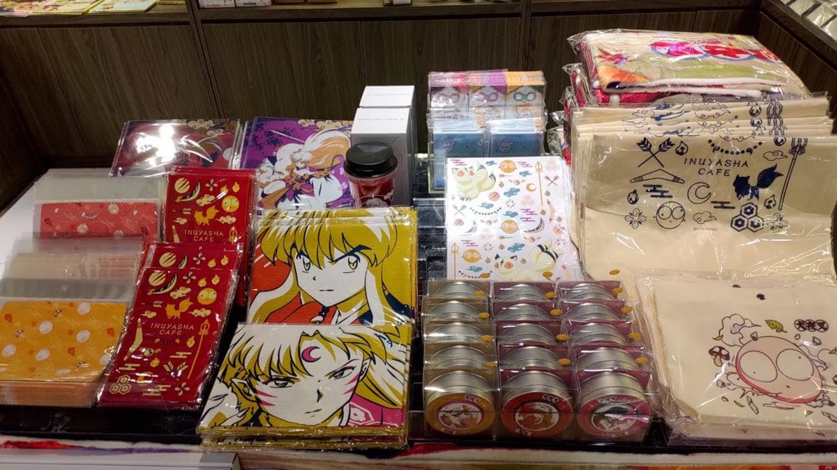 動漫《犬夜叉》咖啡館新登場！角色主題牆必打卡，用餐有機會拿紀念卡、杯墊