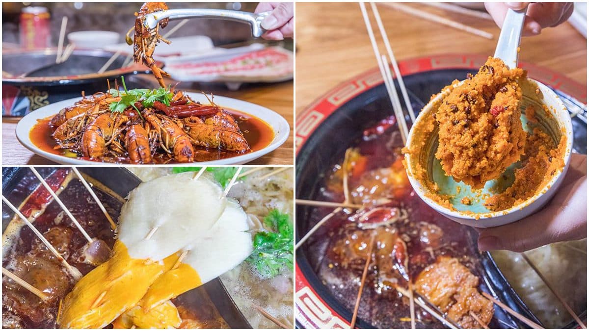 嗜辣者快筆記！台北正宗四川串串鍋牛油底料隨你加，必吃爽脆牛板筋、麻辣小龍蝦
