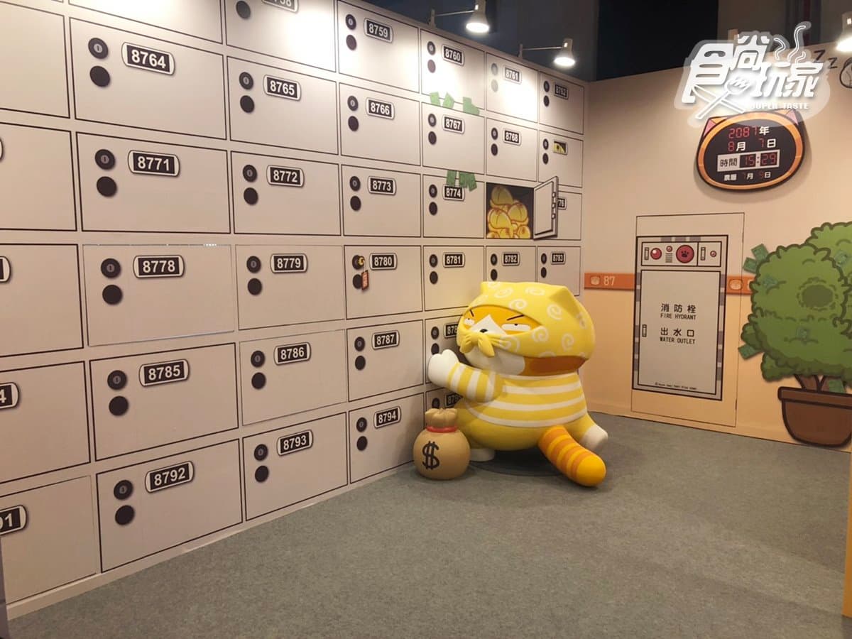 愈爛愈愛！人氣貼圖「白爛貓五週年特展」，打造12區超台味場景：爛又爛早餐、87銀行