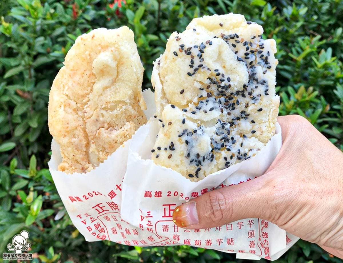 想吃先拿號碼牌!高雄60年白糖粿Q軟香甜,現炸番薯芋頭、芝麻球用料超滿 想吃先拿號碼牌!高雄60年白糖粿Q軟香甜,現炸番薯芋頭、芝麻球用料超滿