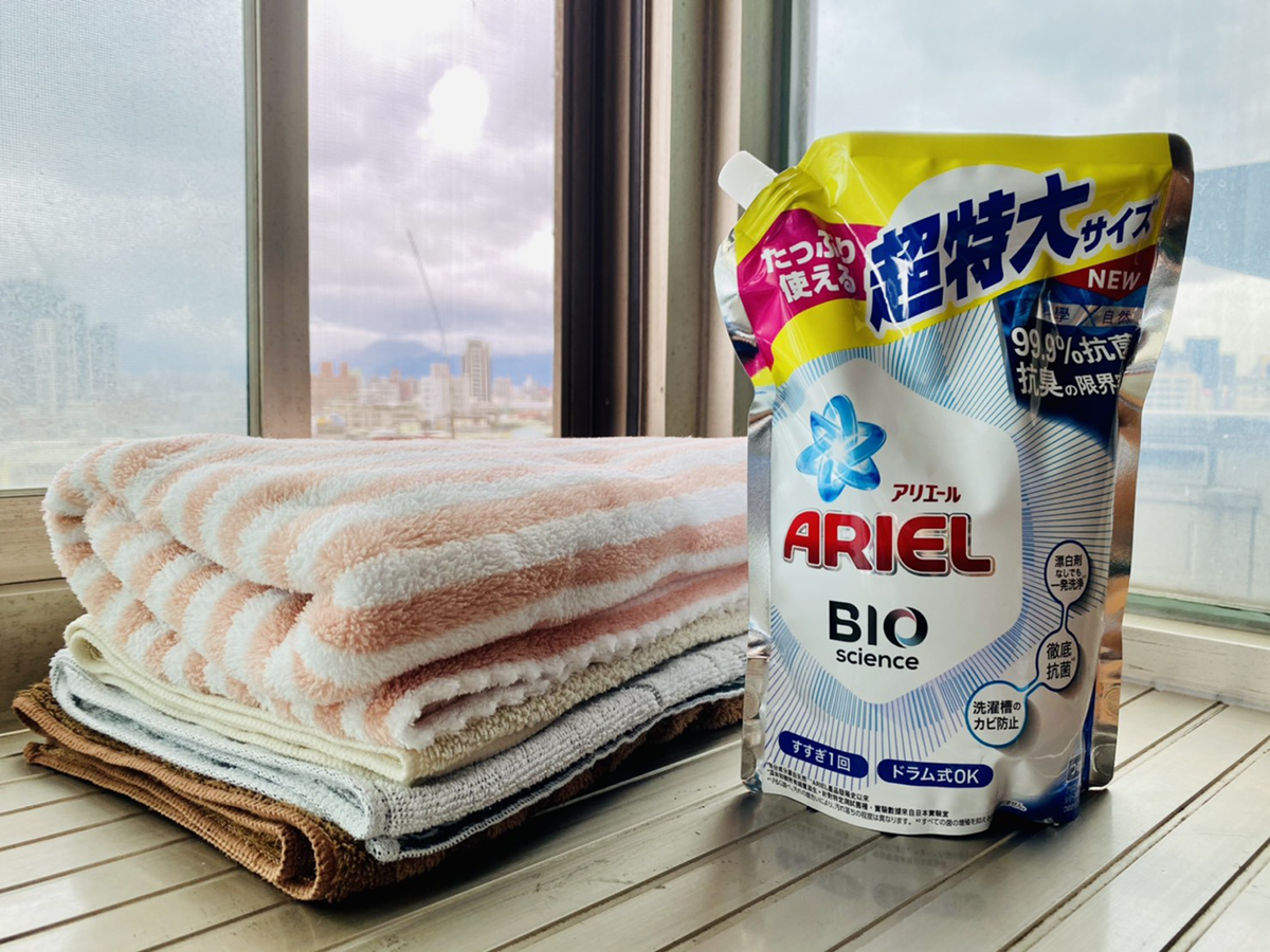 除了暖暖包，斷貨王ARIEL洗衣精開外掛升級版也在好市多！對抗濕冷悶臭味超有感！