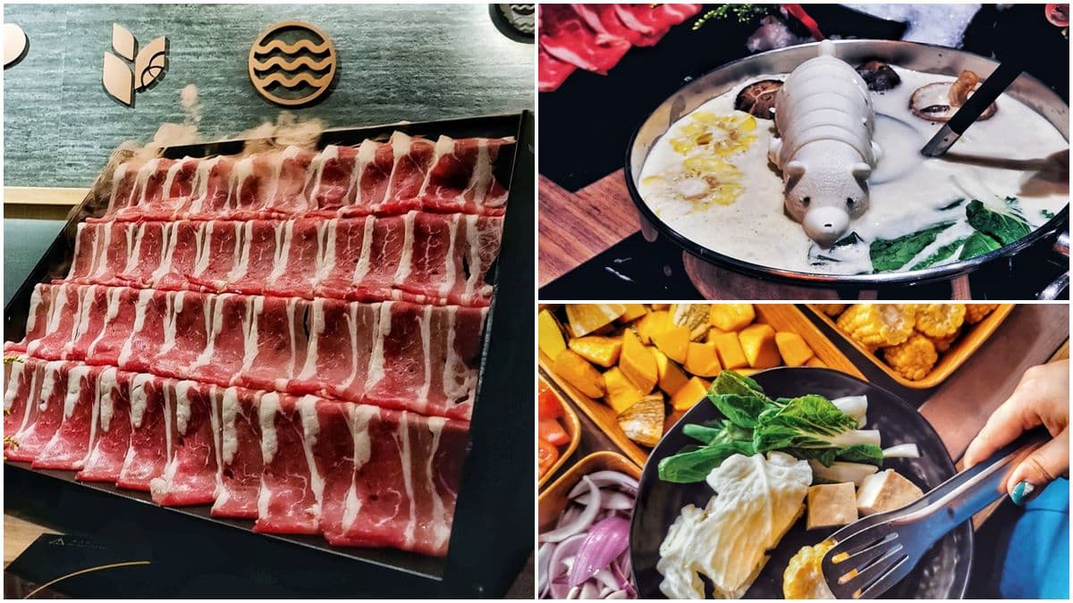 快衝中壢!「聚」火鍋自助吧吃到飽只要268元,肉控必點1公斤霸氣雪花牛瀑布