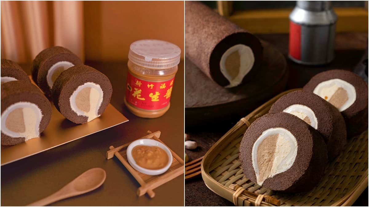 超邪惡「福源花生+麻糬」組合包進生乳捲!金帛手製加碼推出「花生可可霜淇淋」 超邪惡「福源花生+麻糬」組合包進生乳捲!金帛手製加碼推出「花生可可霜淇淋」