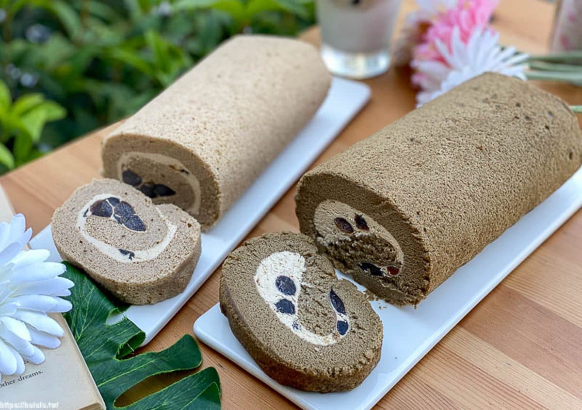 招牌主打業界首創的「珍珠奶茶蛋糕捲」始祖。（圖片來源：花露露の花花世界）