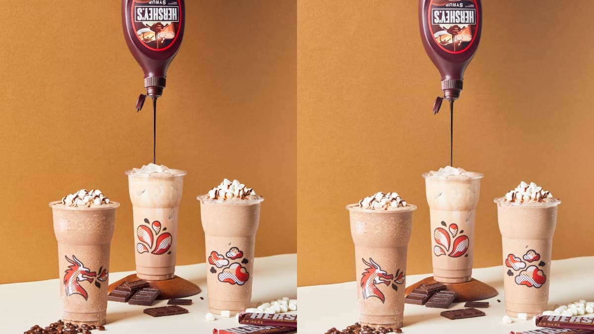 濃郁系巧克力飲來襲！美國功夫茶xHERSHEY’S推3款新品，情人節限定「第2杯半價」爽喝