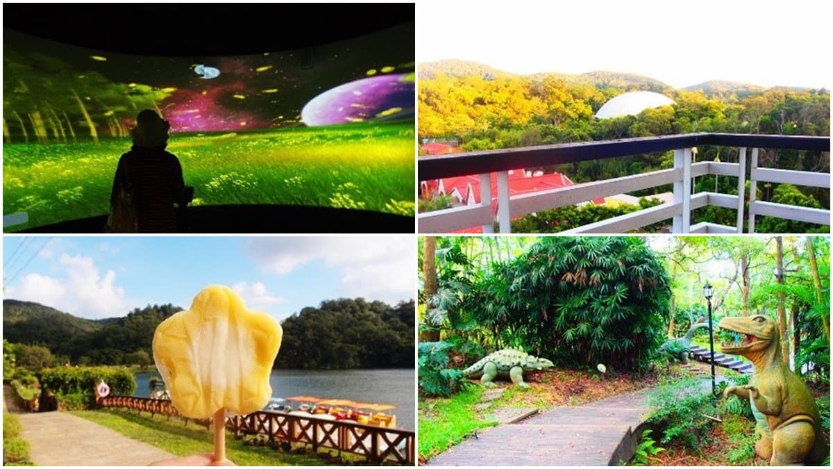 大人小孩都愛！森林度假村陽台就能賞整片花園美景，打卡必衝螢火蟲劇場、恐龍公園