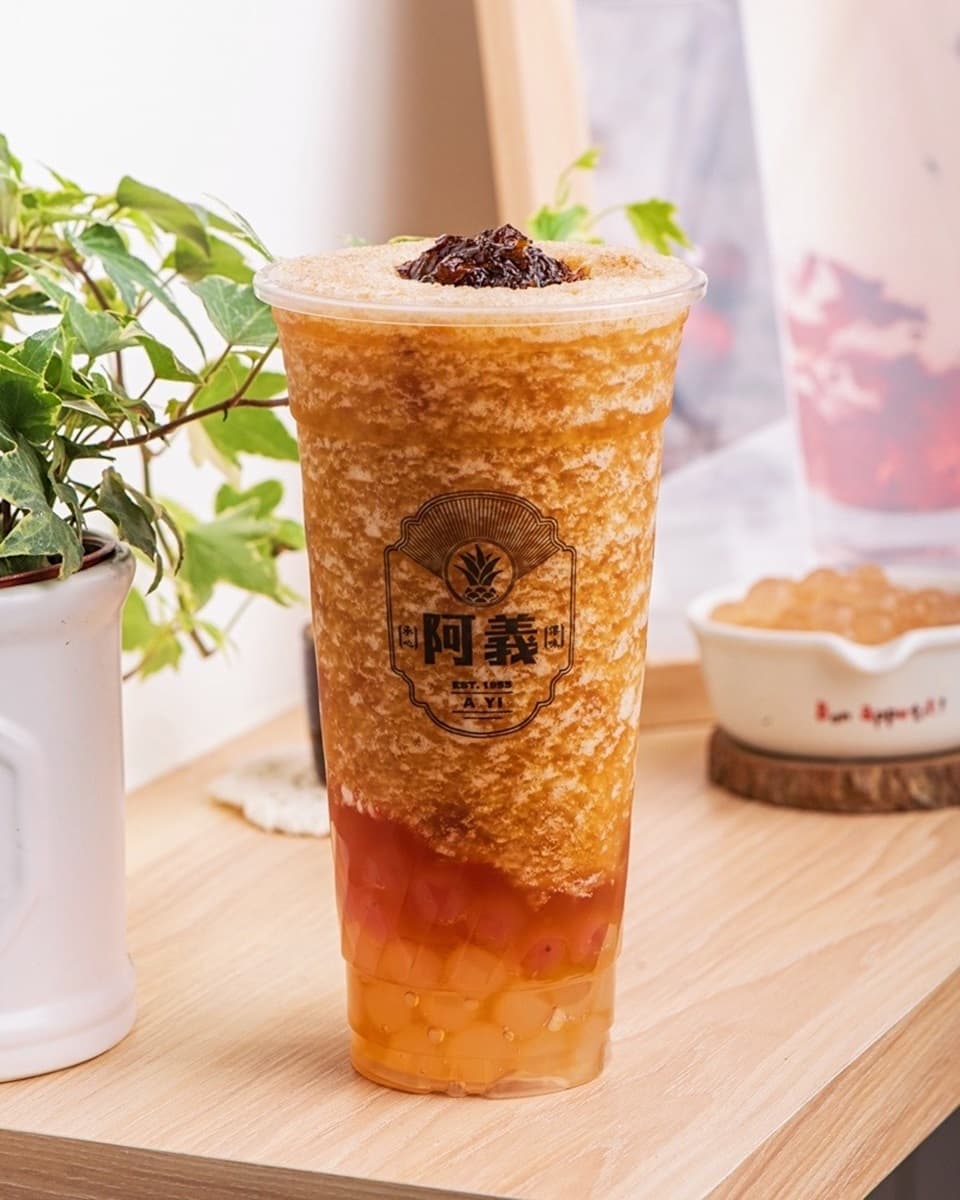 【新開店】古早味鳳梨冰手搖飲名店來台南！12種彩色珍珠美翻，竟然還有辣椒口味