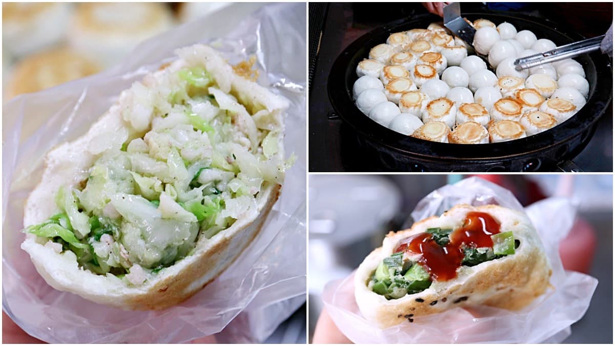CP值超高！台中「10元水煎包」吃得到滿滿高麗菜，老闆大推韭菜包要配甜辣醬