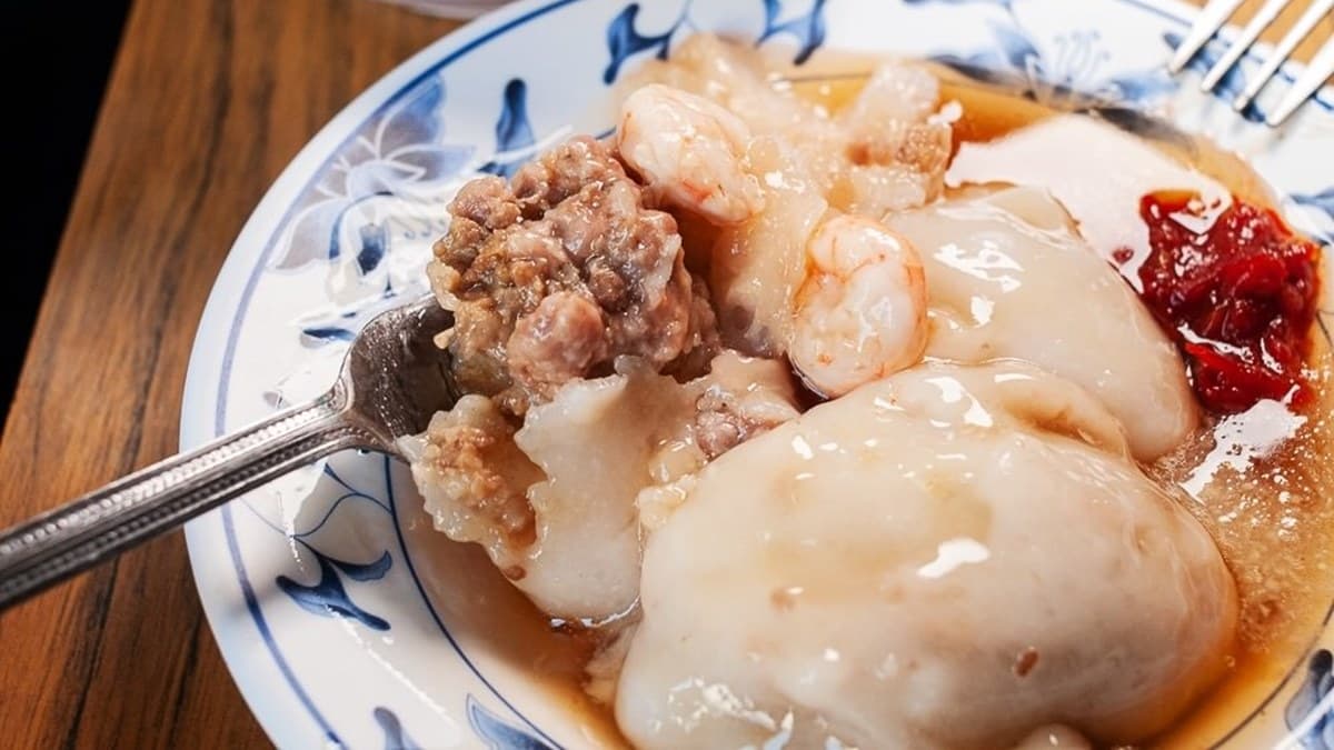 彩鳳蝦仁肉圓