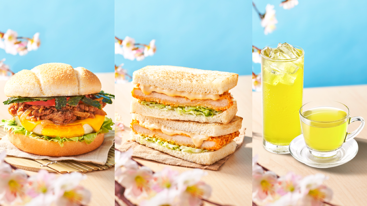 Q Burger 2021春季新品『元氣朝食 日本站』