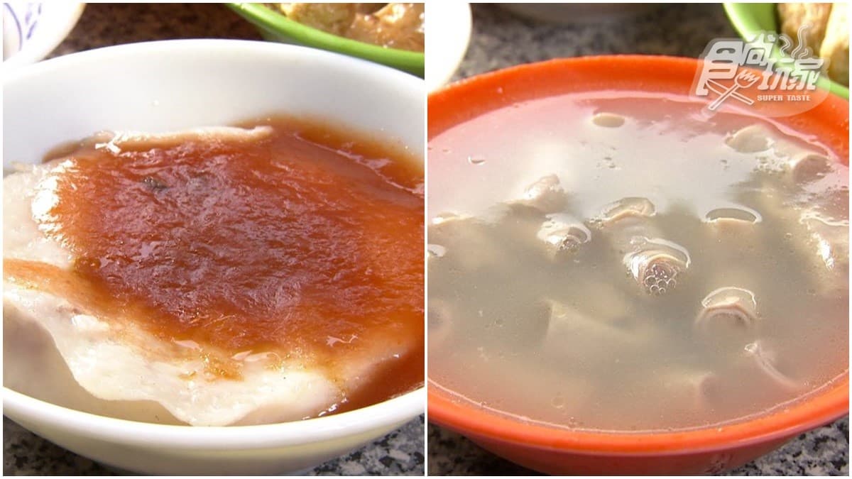 隱身倉庫！古早味小吃必點用油「燜」的碗粿，再搭滿料四神湯更對味