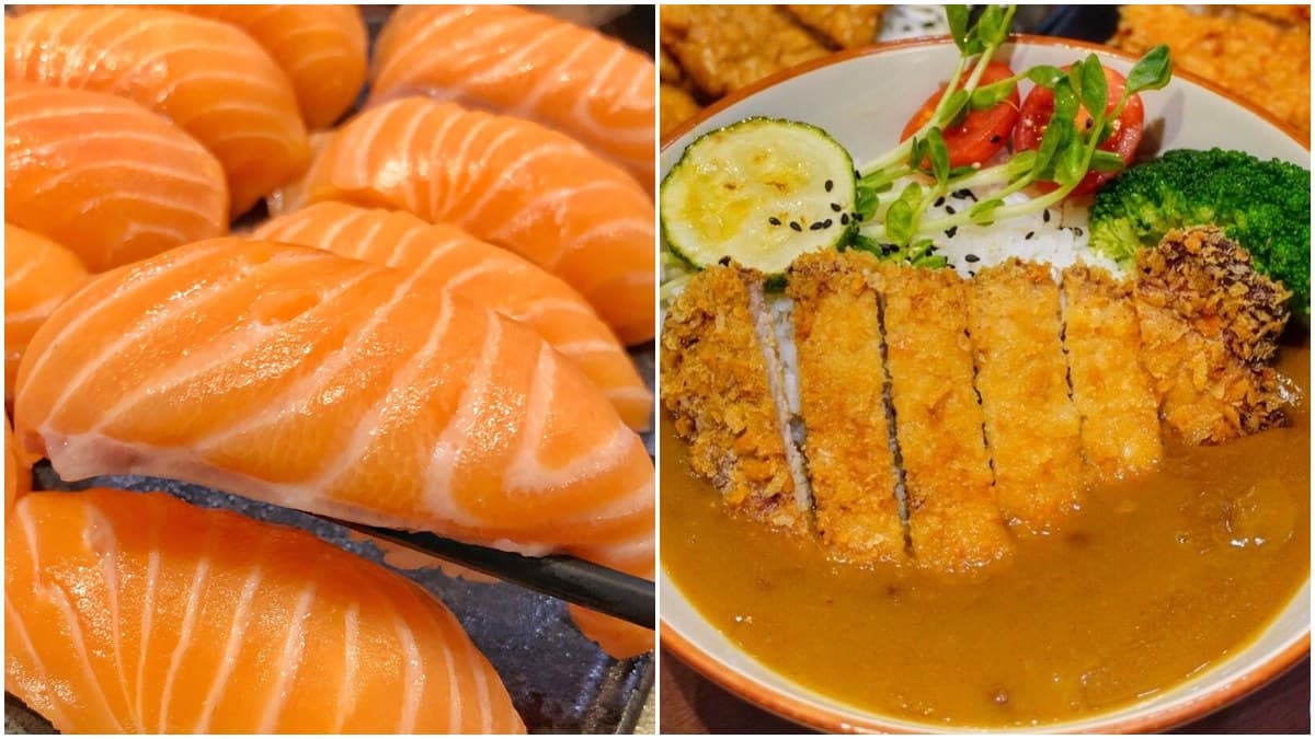 【新開店】鮭魚控衝台南！大塊厚切握壽司１貫只要30元，部落客激推招牌咖哩也必點