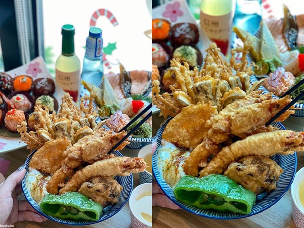 不改名也能免費吃!台南超狂日料內用就送「鮭魚握壽司」,海鮮控必點滿滿炸物赤蝦丼 不改名也能免費吃!台南超狂日料內用就送「鮭魚握壽司」,海鮮控必點滿滿炸物赤蝦丼