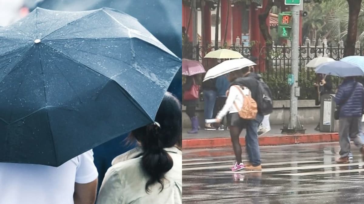 一張圖看「本週降雨分布」！這天雨勢最明顯，２波鋒面預測曝光
