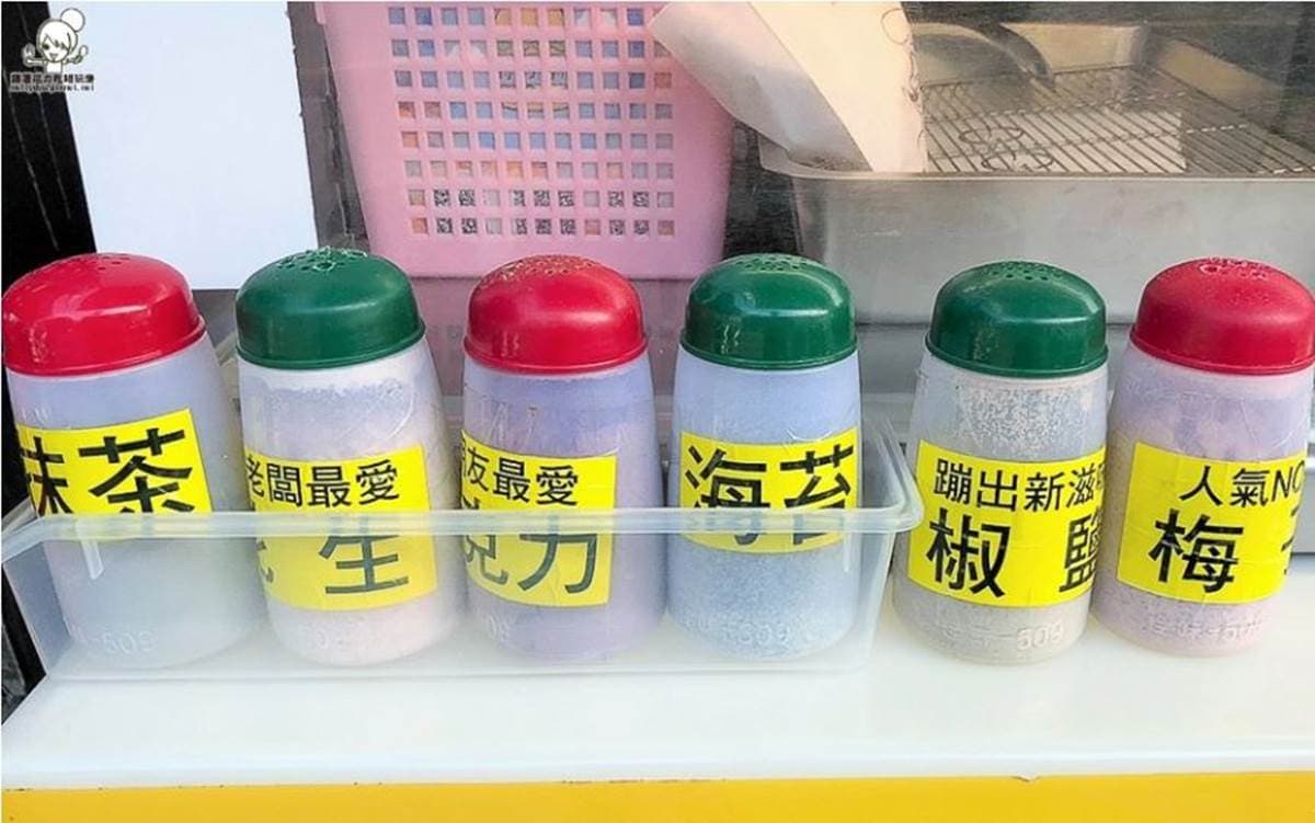 不是圓的！高雄這攤「長條地瓜球」出爐就秒殺，６種粉任選加梅子超搭