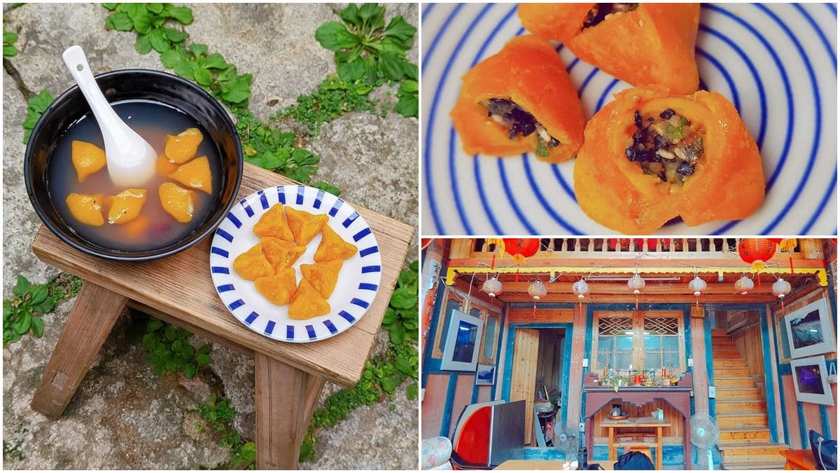 百年古厝嘗地瓜餃！馬祖最Local小吃把花生芝麻、珠蔥包入餡，乾溼兩吃都唰嘴