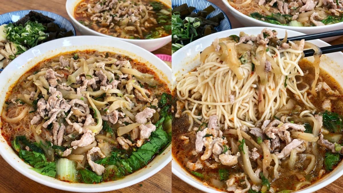 外帶回家吃！現炒榨菜肉絲麵「浮誇大碗公」香辣超過癮，１碗飽到晚上