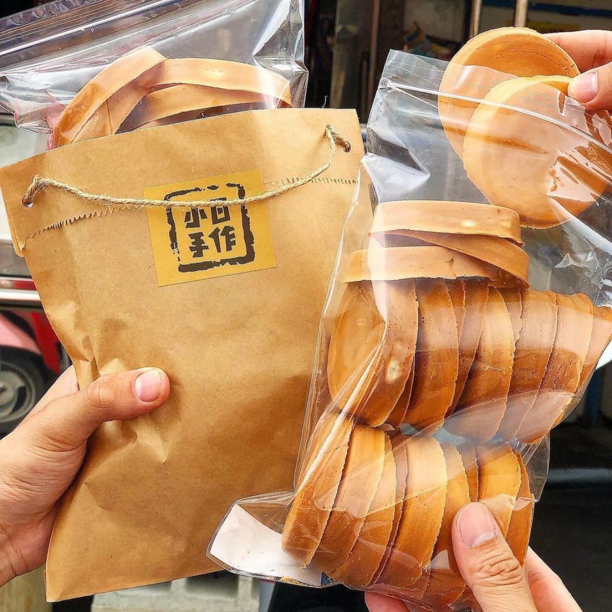車輪餅只吃殼！現烤「銅殼餅」酥脆可口超唰嘴，夾入冰淇淋太犯規