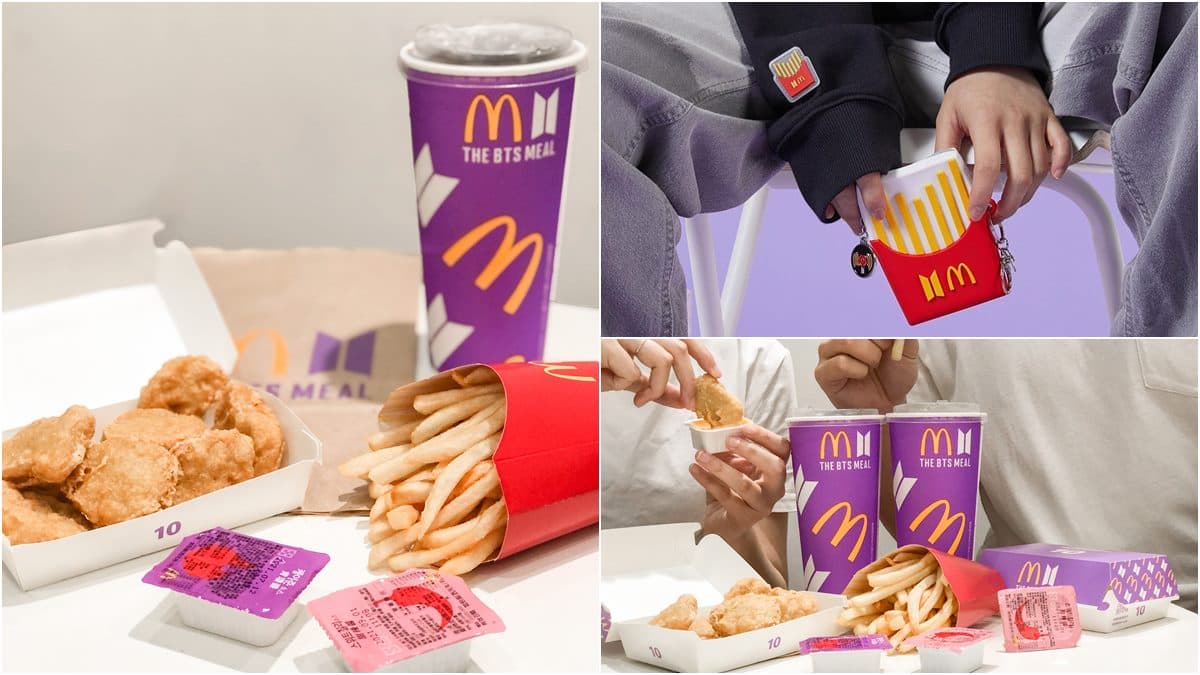 阿米們限定21天吃！麥當勞攜手防彈少年團推「THE BTS MEAL」，完整內容、價格、通路公開